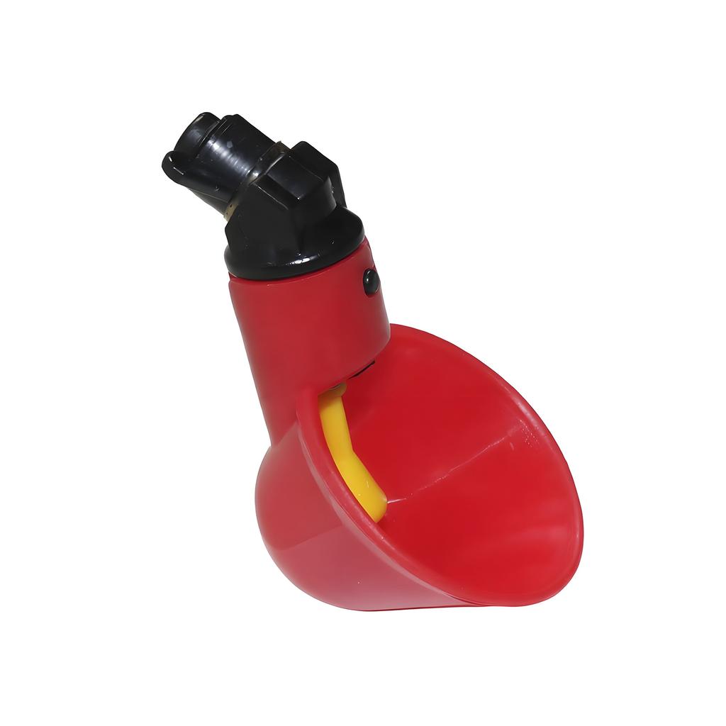 2/5/10Pcs Chicken Quail Hanging Water Cups Nipple Drinking Bowl Birds Water Bowl Drinker Cups for Backyard Automatic Poultry