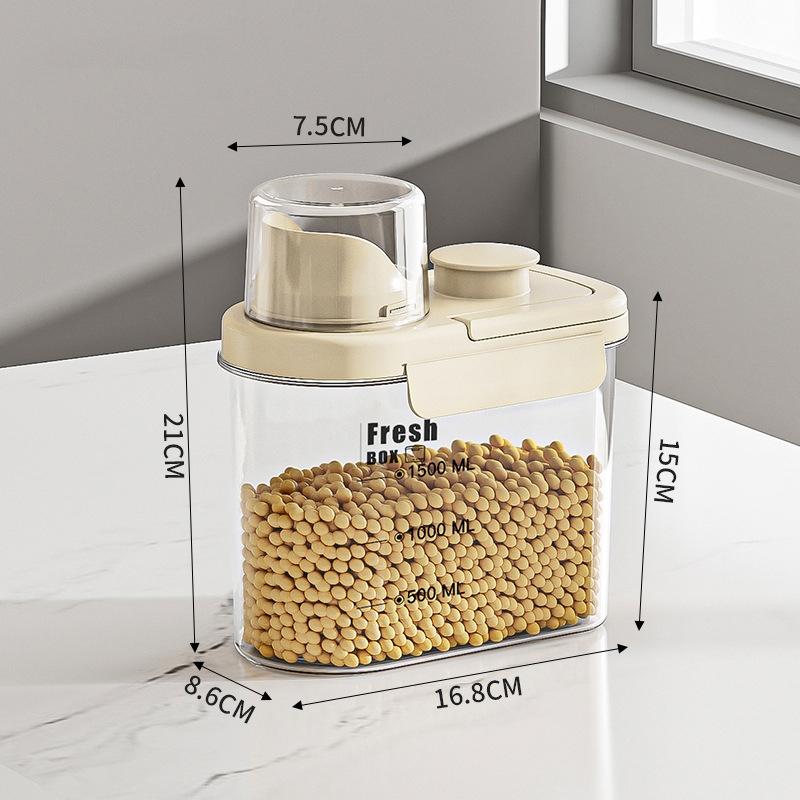 

1 шт. Ценное герметичное хранилище, способное хранить рис, соевые бобы и другие предметы, эффективно запечатанное, влагостойкое и защищенное от плесени