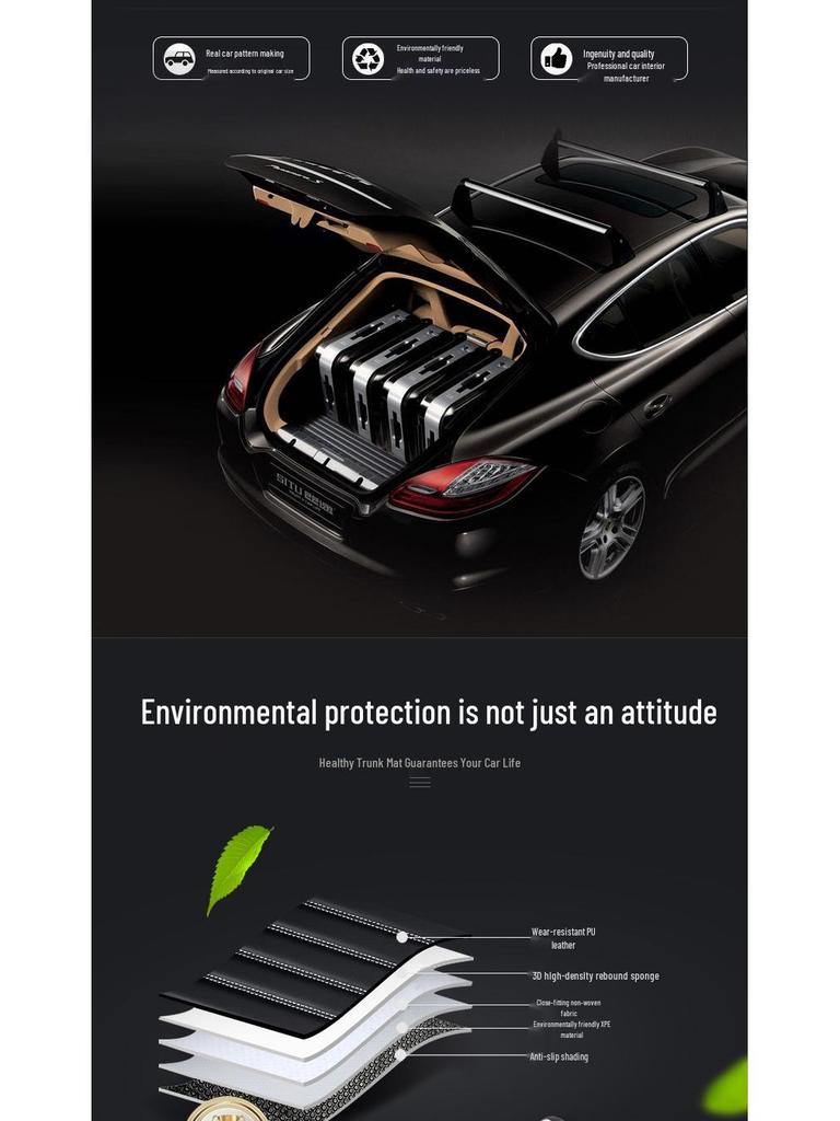 AITO M7 Full Coverage Trunk Mat - Fits New M7 Ultra, Five/Six Seat Pro Models