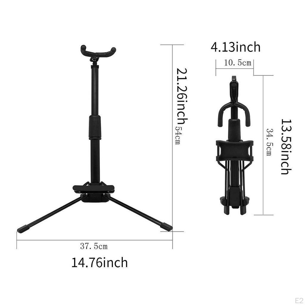 Foldable Digital Wind Instrument Stand,Aerophone Stand Holder,Travel,Folding,Professional,Musical