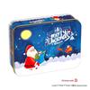 2024 Christmas Rectangle Tin Box Gift Packaging for Candy