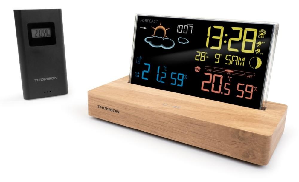 Thomson CT610 - meteorologická stanice s budíkem, Thomson