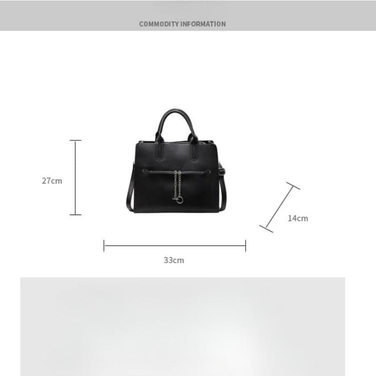 New Women's Handbag Simple Tote Bag Messenger Bag