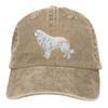 Great Pyrenees Dog Hat Baseball Cap for Men Women Adjustable Outdoor Sports Dad Hats
