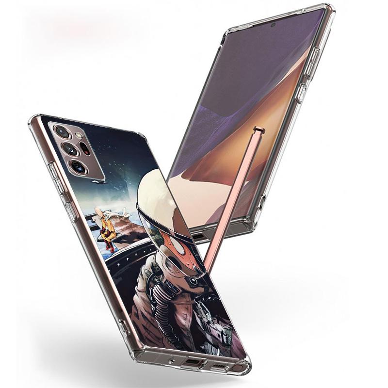 One-Punch Man Anime Phone Case For Samsung Galaxy S24 S25 Edge S26 Ultra S23 S22 S21 Plus S20 FE + Personalized Print Cover Gala
