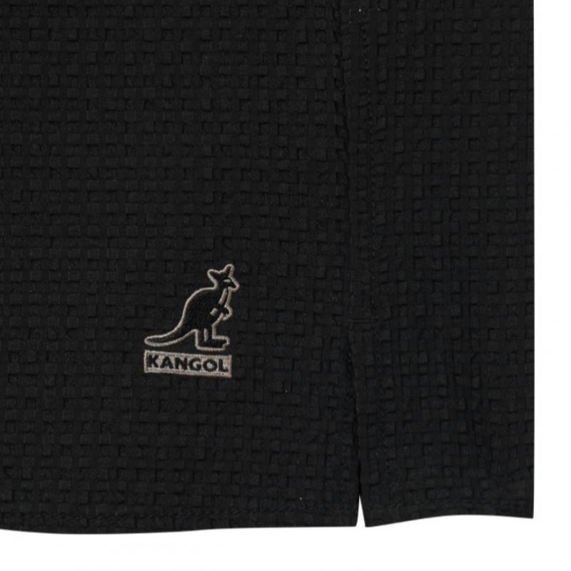 Kangol Sheer Half Shirt Black 7077