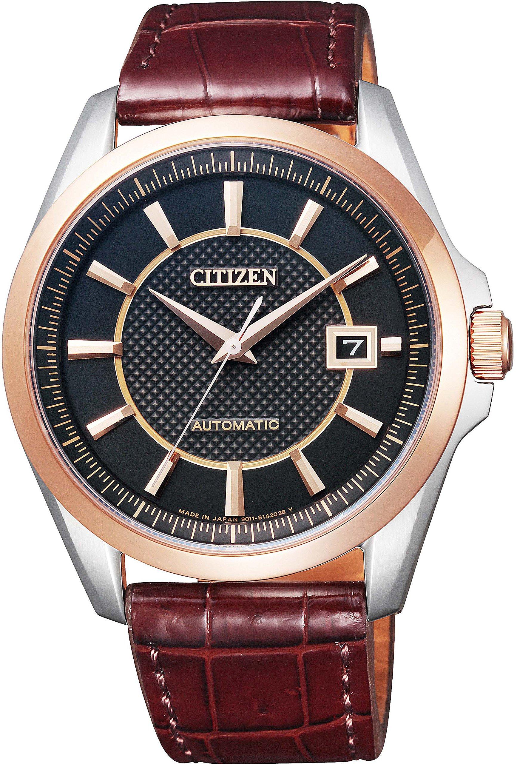 

Годинник Citizen Collection Mechanical Made in Japan Back Brown [Citizen] See-Through NB1044-01E
