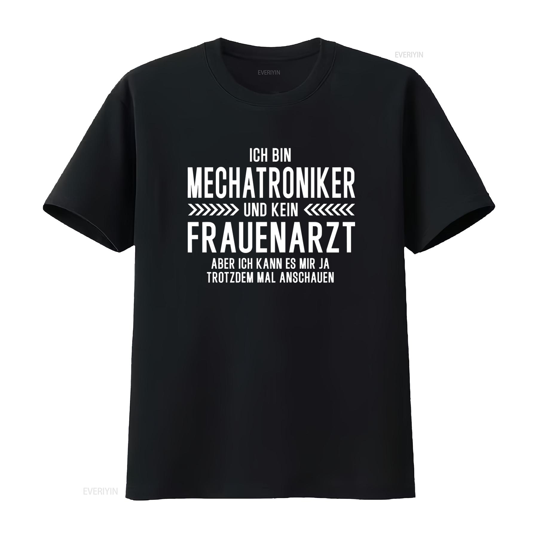 

Mechatronics T Shirt IM A Mechatroniker And Not Frauenarzt Funny vintage Washed homme fashion Comfortable Stylish Casual 4XL