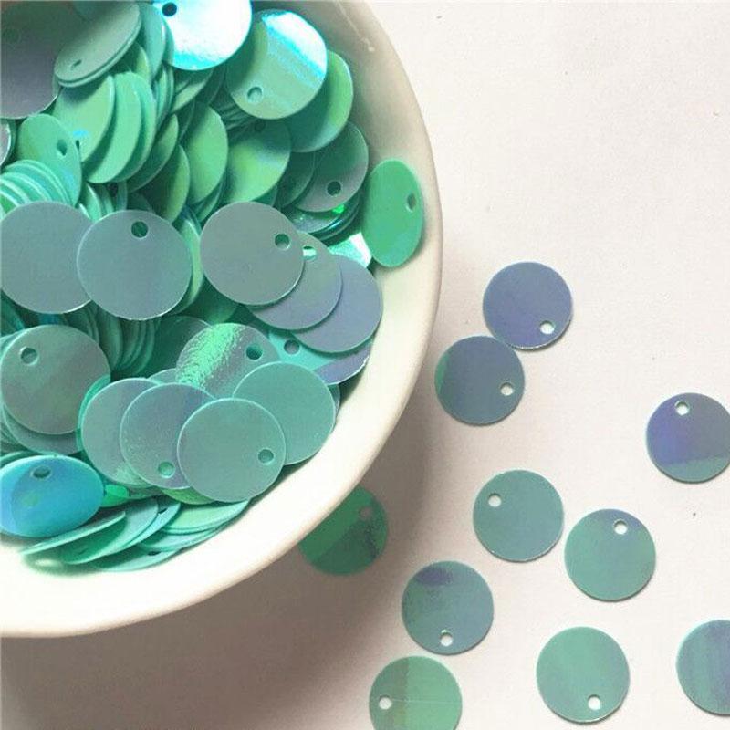 Paillettes in PVC da Fabbrica 6mm-65mm Rotonde Perlate Accessori per la Lavorazione di Abbigliamento Realizzati in Plastica