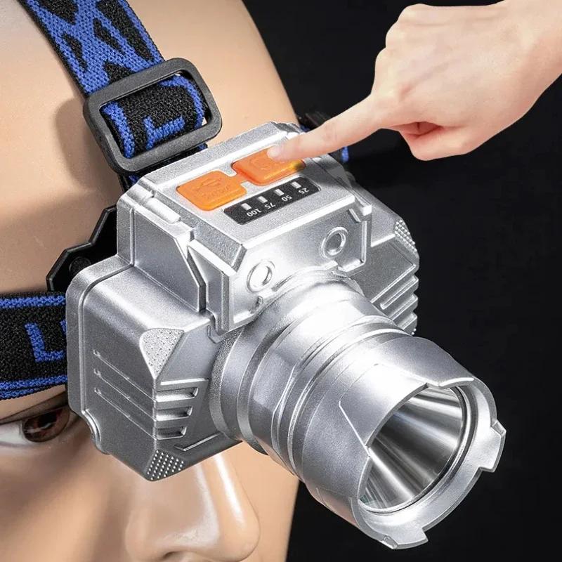 Waterproof Hunting Headlight - High Lumen, USB Rechargeable, for Night Hunting & Outdoor Adventures