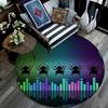 Zoro pattern round rug,Carpet Rug for Living Room Bedroom Playroom ,Non-slip Floor Mat,Holiday Gifts and Birthday Gifts.