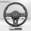Mazda Steering Wheel Cover: Fits CX-4, CX-5, Axela, CX-30, 6, EZ-60, and Atenza.