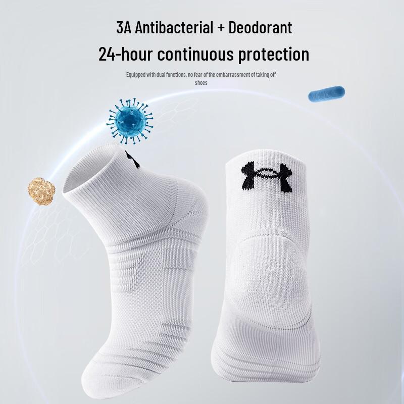 Under Armour Performance Mid-Calf Sports Socks (3-Pair Pack)