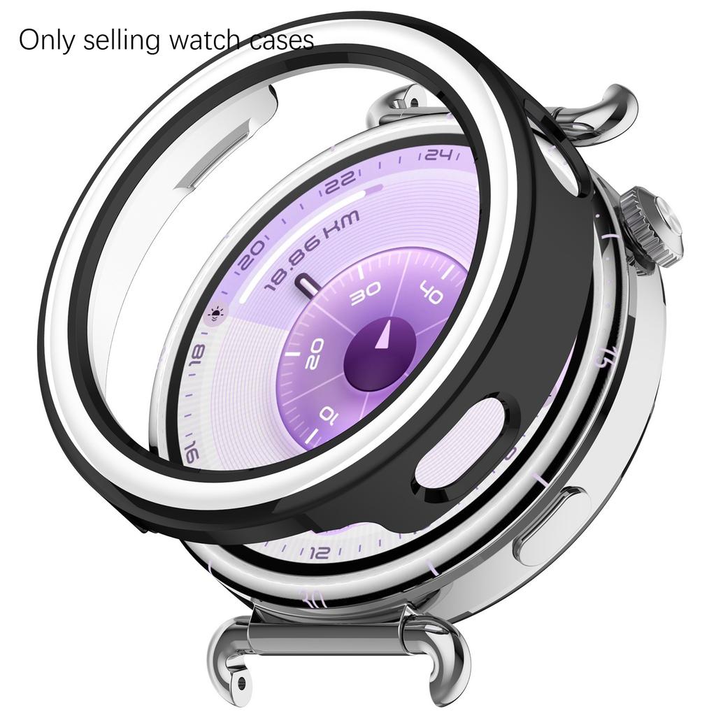 Protective Cover Case For Huawei Watch GT6 41mm/GT5 41mm SmartWatch Hard PC Frame Coverage Cases Shell Accessories