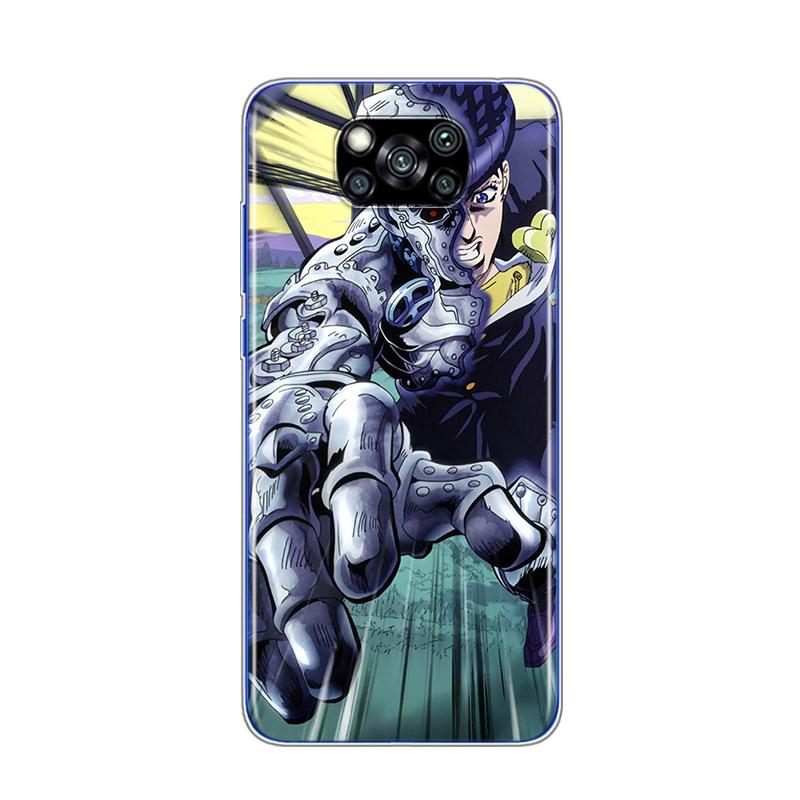 JoJo's Bizarre Adventure JoJo For Xiaomi Poco X3 NFC C3 F2 F1 M3 M2 X2 11 10T Note 10 8 Mi Play A2 5 Lite Pro Phone Case