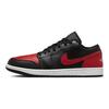 Air Jordan 1 Low Bred Męskie Sneakersy Czarne Varsity-Red Białe 553558-067