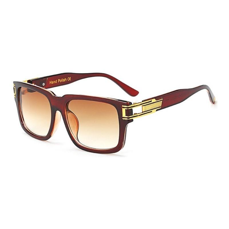 Luxury Classic Men Sunglasses Square Designer Mens Fashion Sun Glasses Retro Vintage Brand Shades