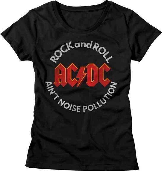 ACDC Rock And Roll Ain t Noise Pollution Women s T Shirt 2XL