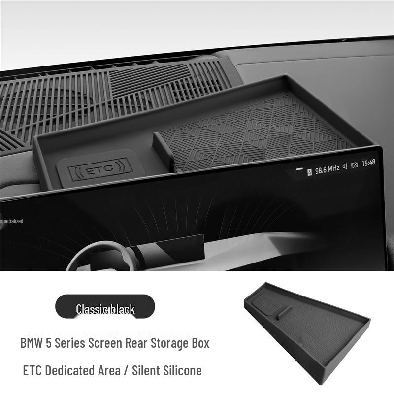 Caixa de Armazenamento de Silicone para Série 3, 5, 7 & X3, X5, X6, X7 da BMW - Console Central