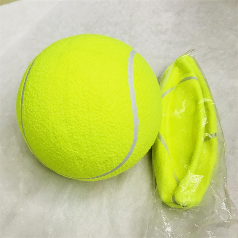 Pelota de Tenis para Perro Grande Juguetes Gigantes para Mascotas para Masticar Firma Mega Jumbo Pelota para Niños Entrenamiento 9.5 Pulgadas