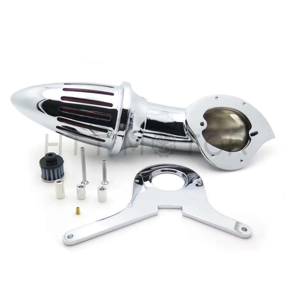 Motorcycle Air Cleaner Kits Filter For Honda 1986-2015 Shadow Aero 750 VT750 All Year Chromed