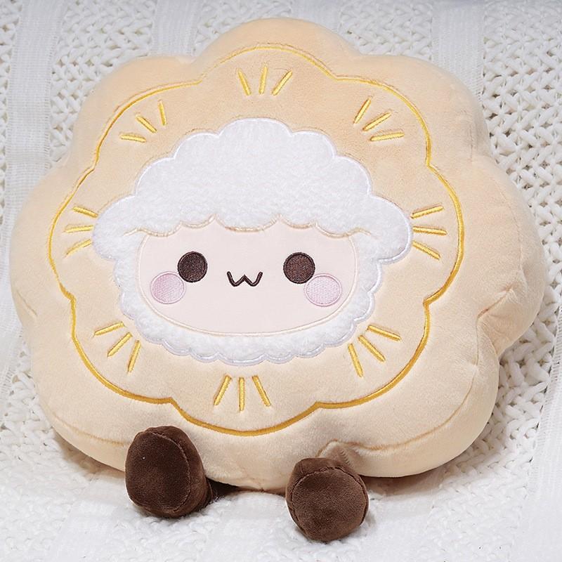 Mooncake Plush Toy With Cartoon Rabbit Design For Midautumn Festival Gifts And Company Events