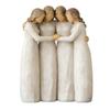 Practical Handcrafted Sisterhood Figurine Small Shelf Decorative Item Suitable for Work Environment and Home Space