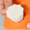 Halloween Lebensmittelgeeignete Silikon-Geisterform Einfaches Entformen Schokolade Eiswürfel Pudding Gummibärchen Süßigkeiten 3D Geisterform