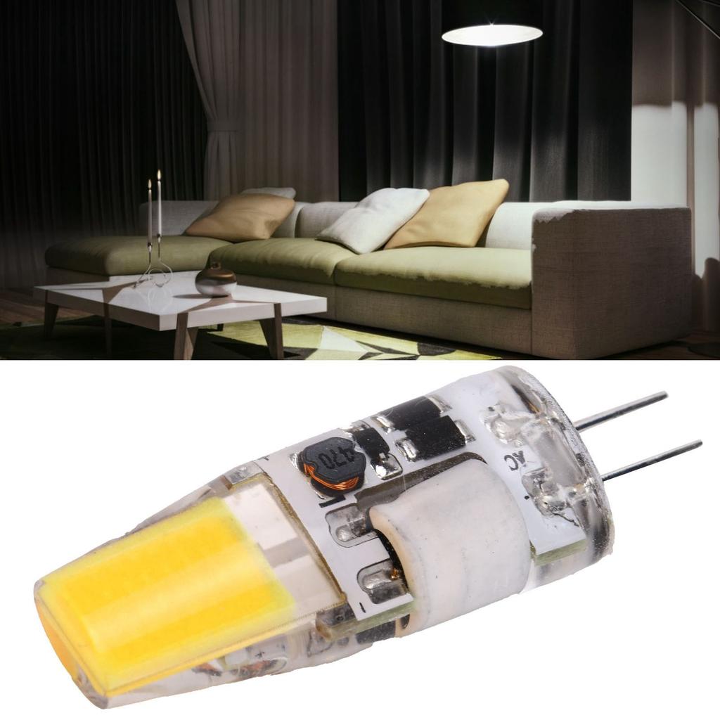 G4 COB LED Bulb 5W 600LM Silicone Mini Lamp AC12V Energy Saving Chandelier Cabinet Crystal Light Home Decorative Lighting