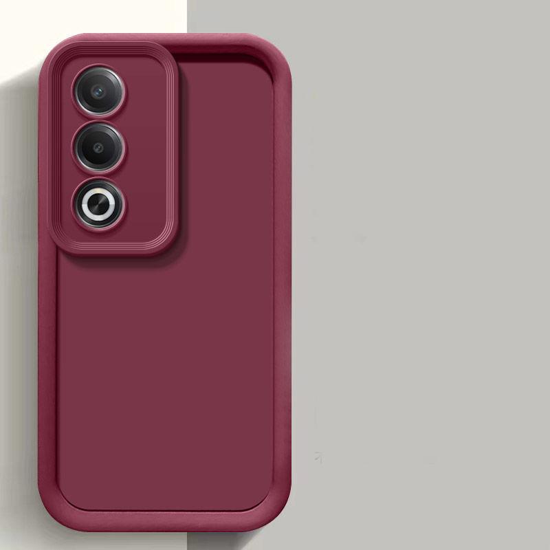 Für Oppo A3 Pro 5G Hülle OPPO A80 5G Handyhülle OPPO K12x 5G CPH2639 CPH2665 Sturzschutz Luxus Candy Matt Weiche Hülle