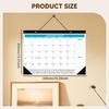 Desk Calendar Classroom to Do List Month Hanging Planner for Office