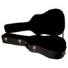 KC GJ-130 Hard Case for Acoustic Guitar (Compatible with J-45 Type)