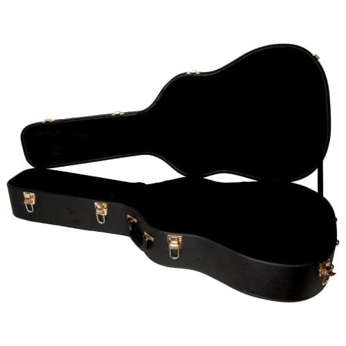 KC GJ-130 Hard Case for Acoustic Guitar (Compatible with J-45 Type)