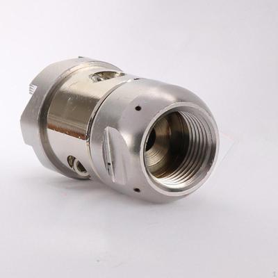 Boquilla para Hidrolimpiadora de Alcantarillado 3/8 pulgada BSP Manguera Giratoria Conector de Acero 40L