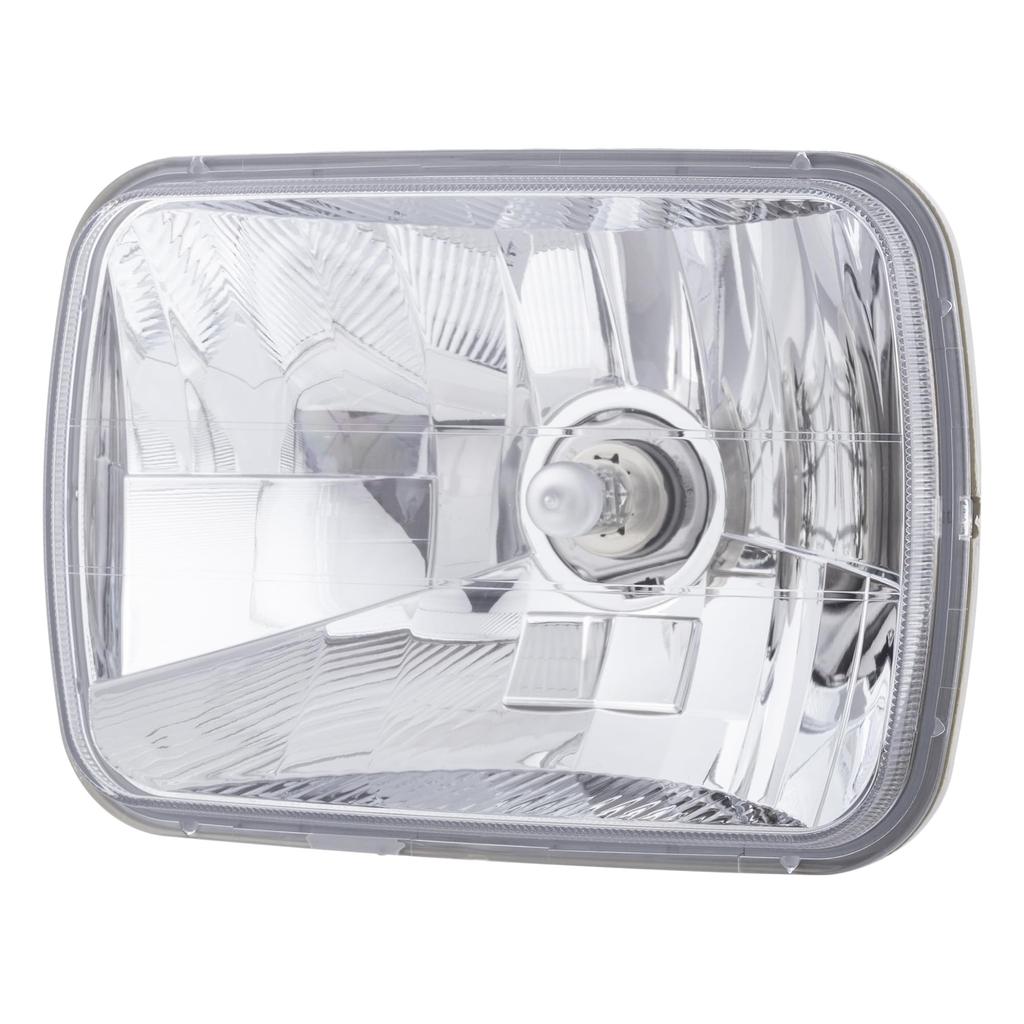 Stanley Electric Automotive Headlamp Racing Hyper Halogen Square Clear 1pc FH05 (STANLEY) Multi-Reflector 2-lamp 135/125W