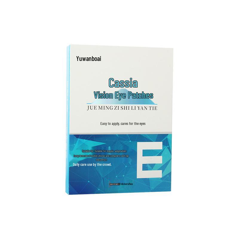 Herbal Eye Moisturizing Patches for Fatigue Relief and Acupoint Therapy with Lutein and Mugwort