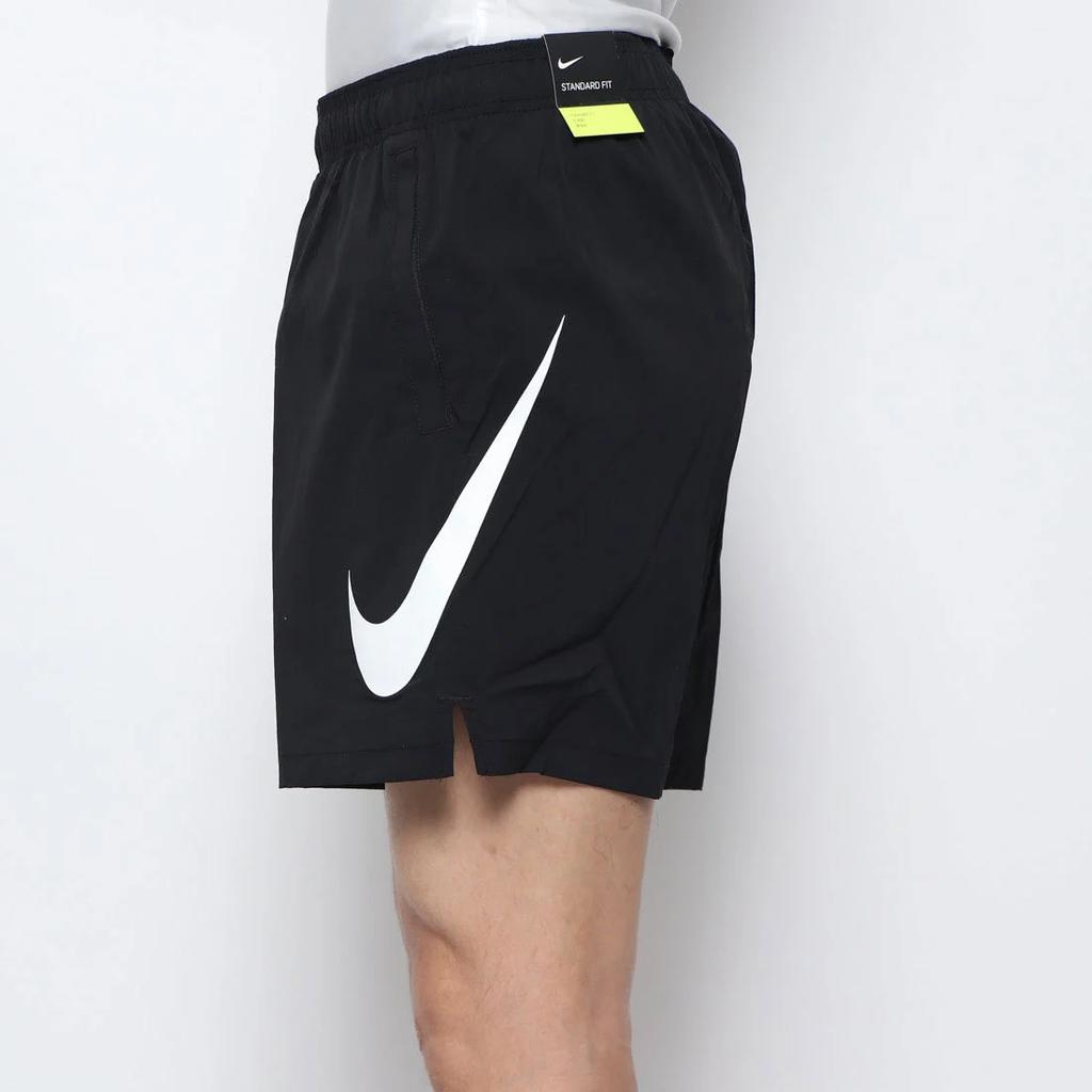 Nike Elastischer Bund Sport Fußballshorts Mit Großem Logo Herren Unterteile Schwarz AQ0665-010