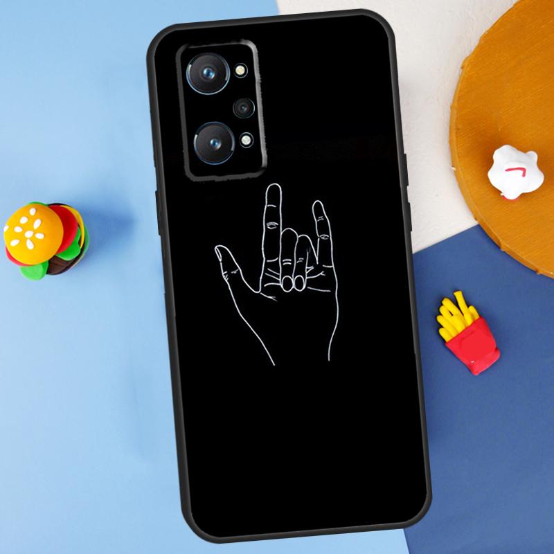 

Rock Roll Skull For Realme GT7 Pro GT 6T 6 5 C67 C61 C55 C53 C51 C21Y C25S C75 10 11 12 13 14 Pro Plus Case Realme 10 4G