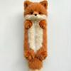 Cute Plush Pencil Case for Kids Girls, Soft Furry Pencil Pouch, Large Capacity Zipper Pen Holder Bag for School Supplies and Stationery