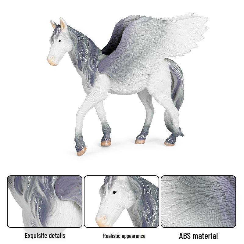 European Mythology Pegasus & Unicorn Model Toy Ornament