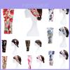 Women's Wide Elastic Stretchy Headband Floral Hair Band For Running And Fitness Sports