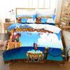 Shantae Half-Genie Hero Bedding Set Single Twin Full Queen King Size 3D Anime Game Duvet Cover for Adult Kid Bedroom