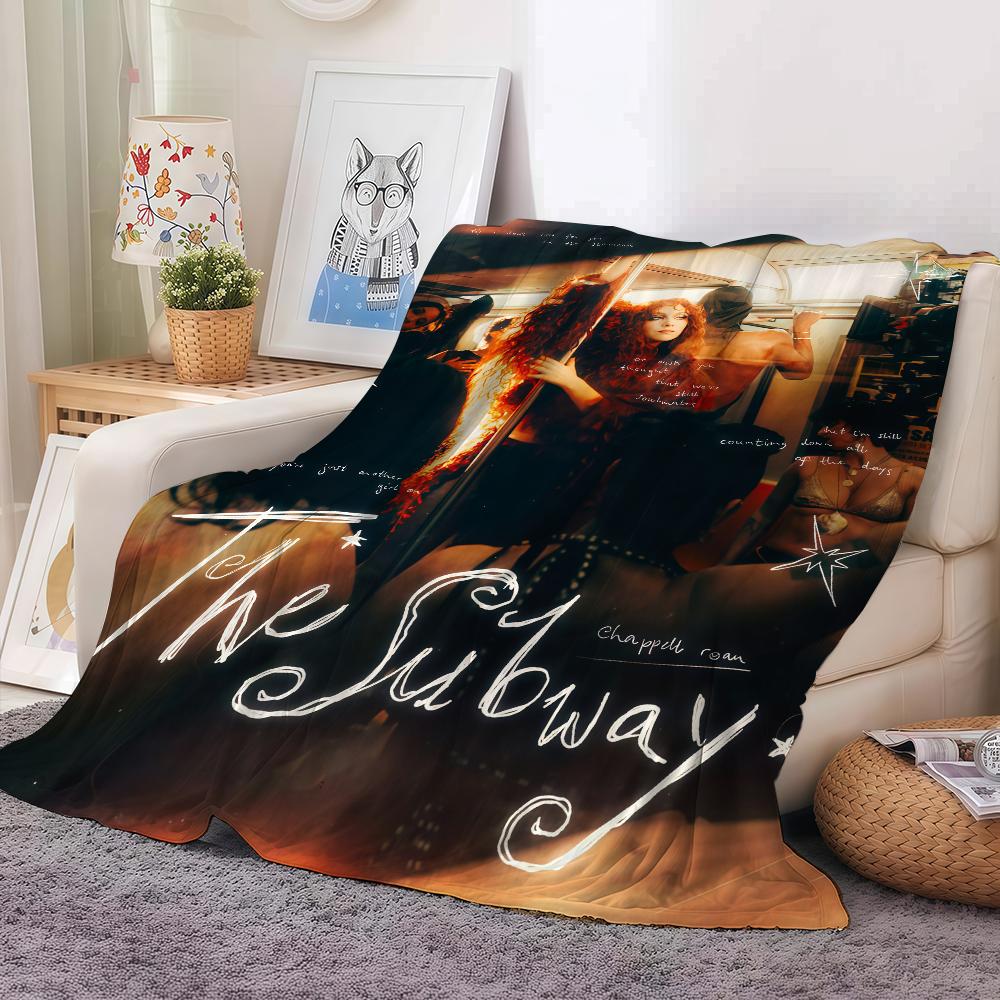 American singer Chappell Roan Blanket For Sofa Office Bed Plane Travel Sleep Read Relax Camping Soft And Warm