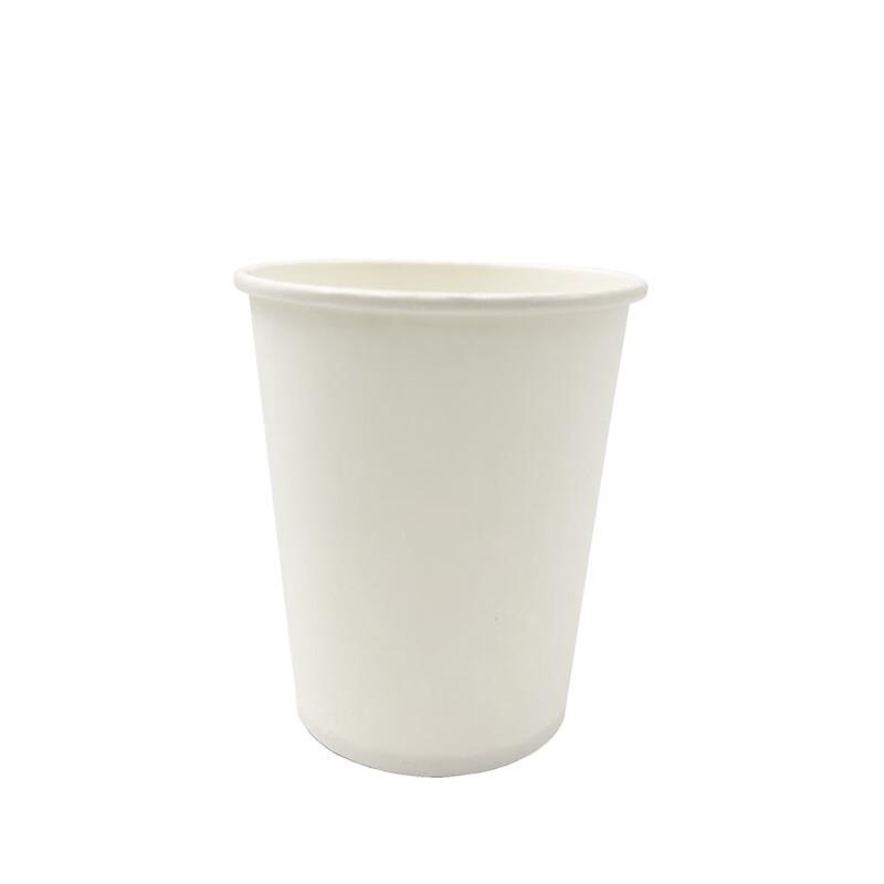 ZISIZ Thickened White Disposable Paper Cups