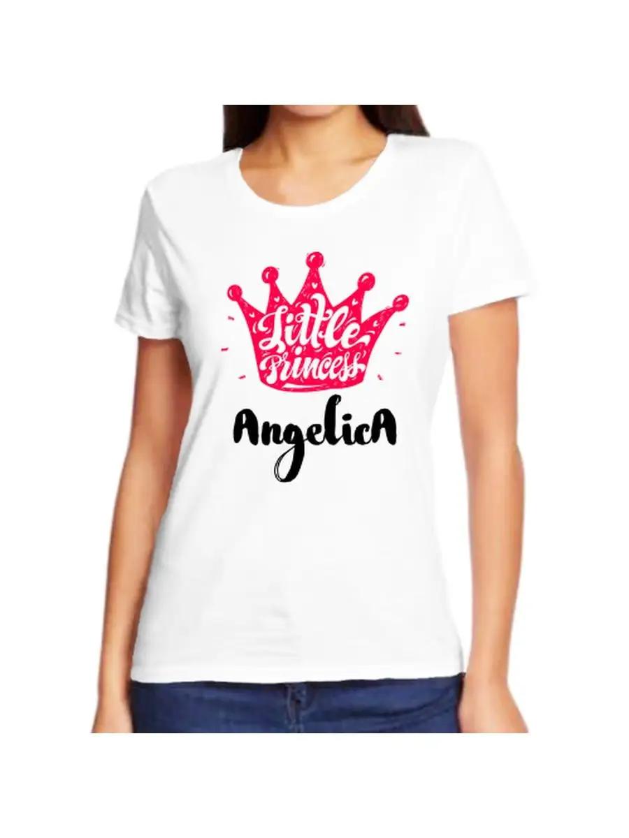 Angelica Joke T-shirt with a woman s name on it L