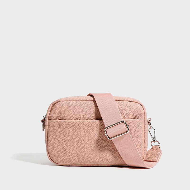 Nové jednoduché a rychlé Litchi Studgery tašky Módní široká taška přes rameno pro muže a ženy s velkou kapacitou, stejné volnočasové tašky