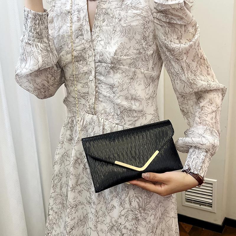 New Trendy Women's Chain Shoulder Small Bag Women's Crocodile Pattern Fashion Versatile Messenger Bag