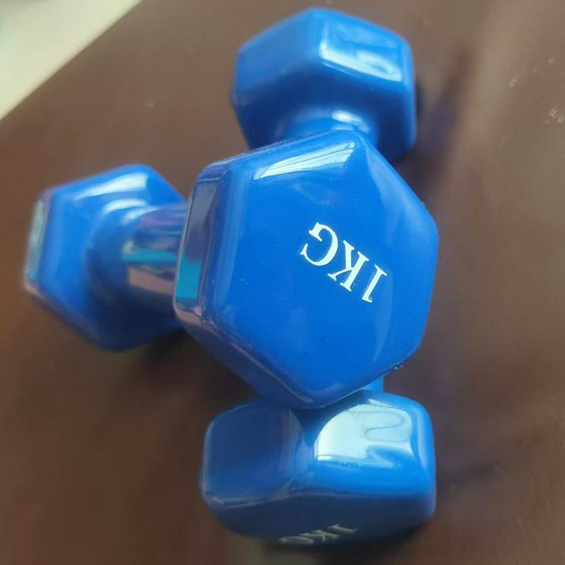 Dipped Plastic Dumbbells for Home & Commercial Fitness - Suitable for Yoga, Exercise, Men & Women