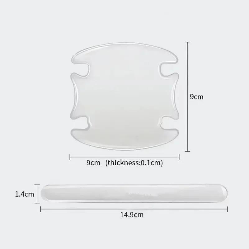 2025 Hot 4/8pcs Transparent Car Door Handle Protector Film Badge Stickers For BMW E39 E46 E30 E36 E87 E60 E90 F30 F20 X3 X5 X6 G