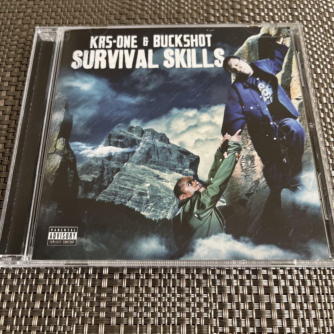 

[USED] CDSURVIVAL SKILLS/ KRS-ONE & BUCKSHOT